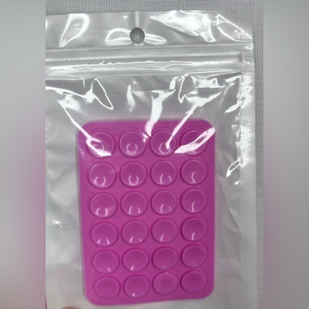 Pink Silicone Pop Fidget Toy